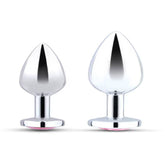 b-Vibe Jewel Metal Butt Plug Training Set Butt Plugs